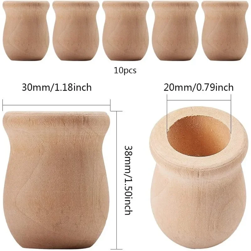 Vase à fleurs en bois vierge i - Florist Supply Vases avis et prix