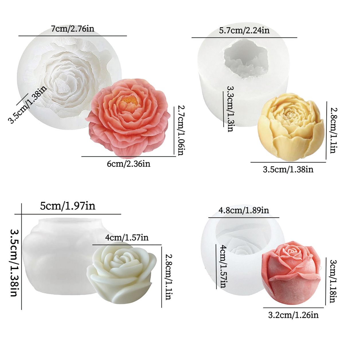 Ensemble de moules floraux 4 p - Florist Supply Bulk avis et prix
